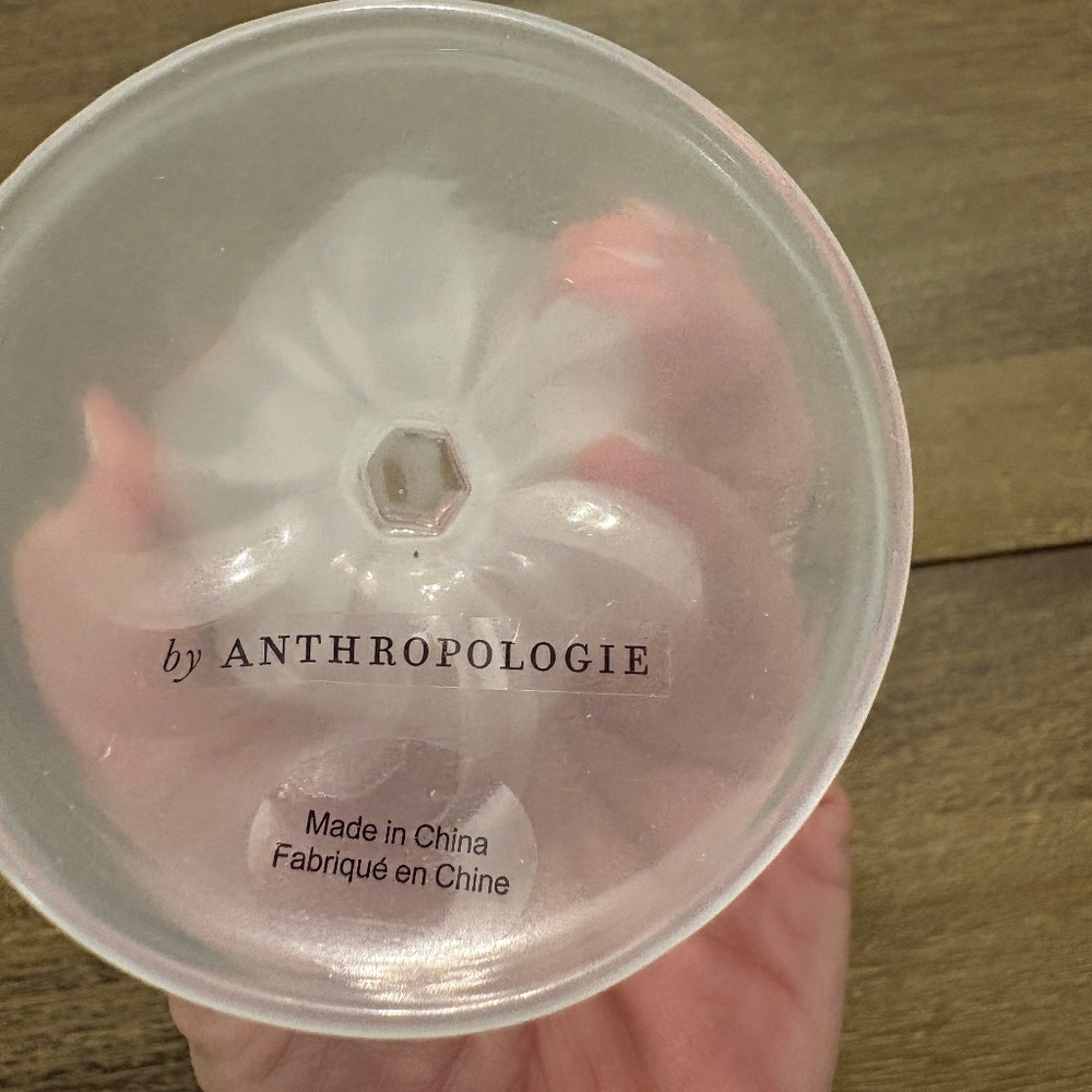 Anthropology Margot Glass Bud Vase: New - Picture 4 of 4